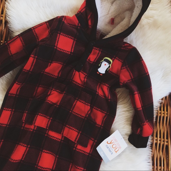 🎄❄️ Carter’s Baby Cozy One Piece Bundle ❄️🎄 - Picture 6 of 7